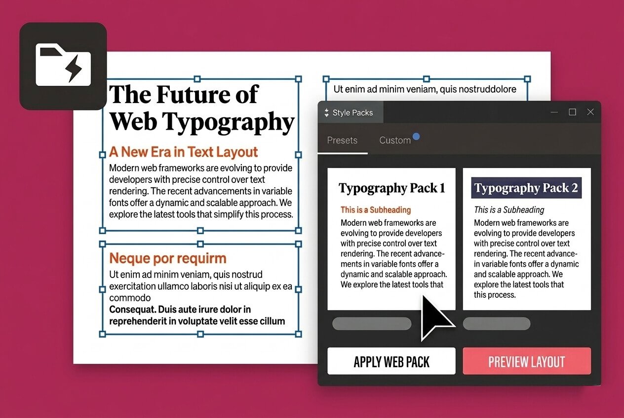 Official Adobe InDesign 2026 Features including AI Typography and Digital Publishing.