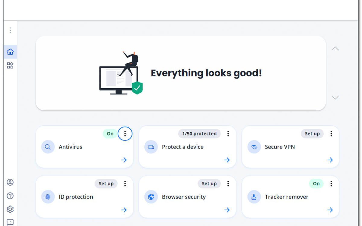 McAfee Everything Looks Good
