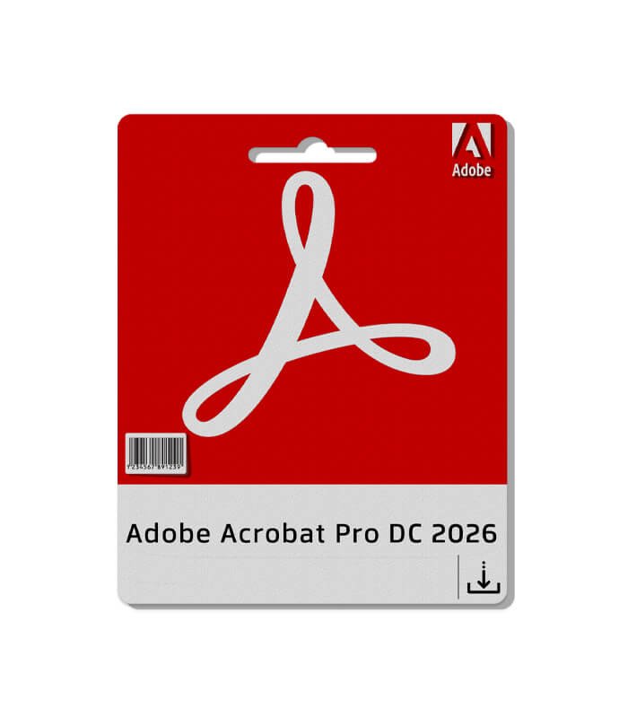 Adobe Acrobat Pro DC 2026 Adobe Acrobat Pro DC 2026 cover showing official logo and software branding.