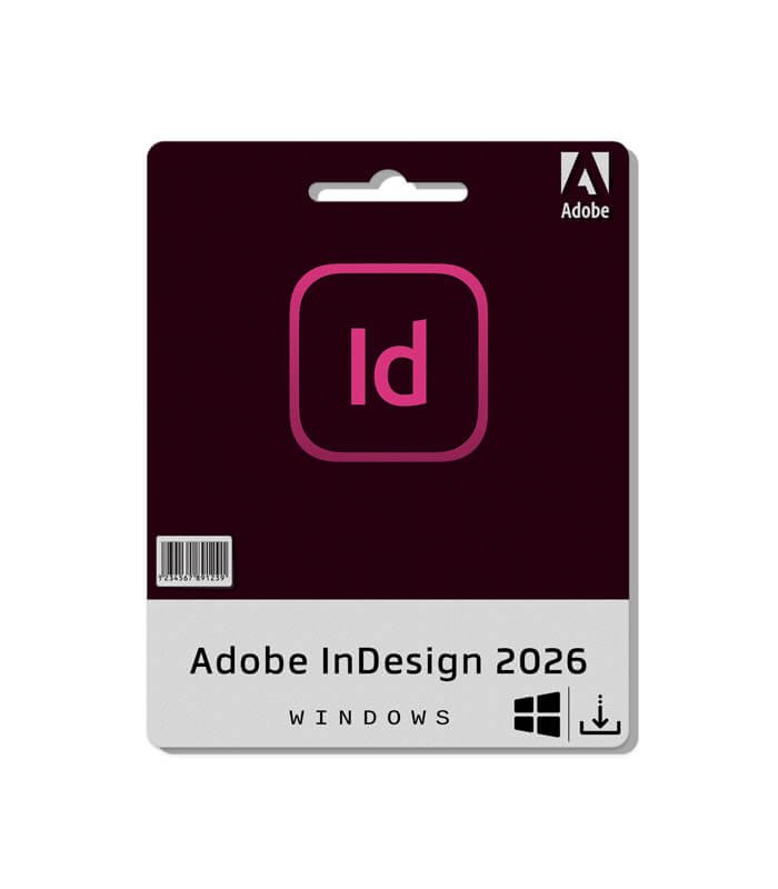 Adobe InDesign 2026 For Windows Adobe InDesign 2026 software for Windows for professional desktop publishing.
