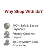 30-Day Money Back Guarantee and Secure Payment