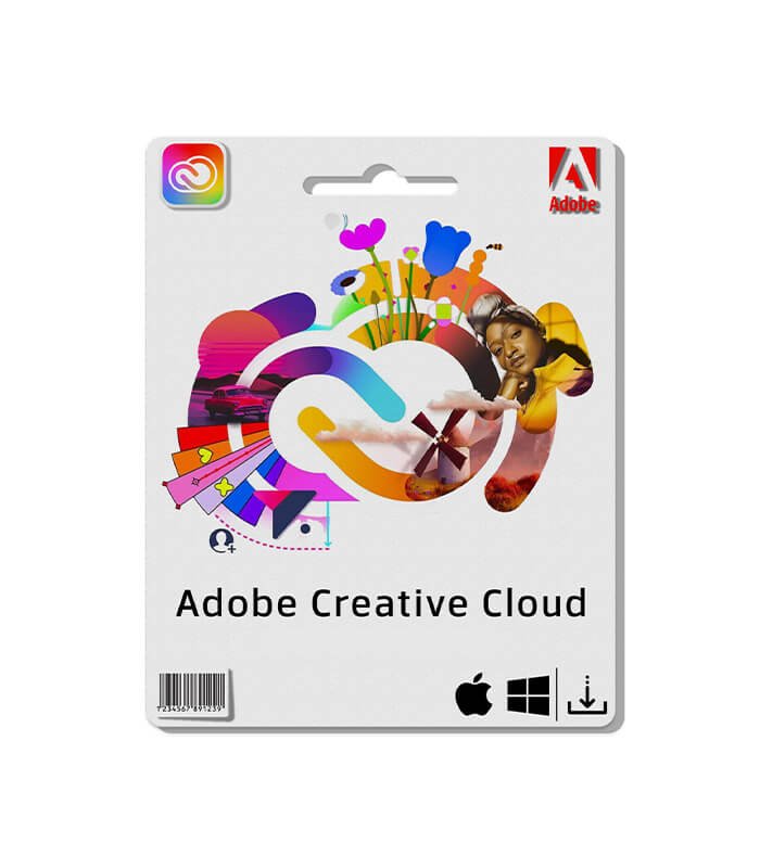 Adobe Creative Cloud All Apps (1-Year Subscription) Adobe Creative Cloud All Apps 1-Year Subscription cover showing the official logo and branding for the complete suite of Adobe applications.