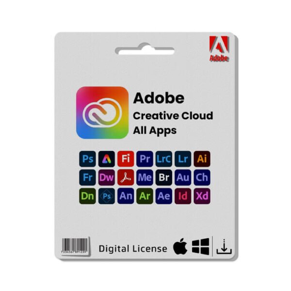 Adobe Creative Cloud All Apps 1 Month Subscription