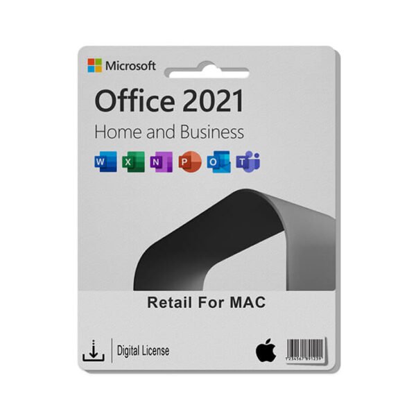 Microsoft Office 2021 Home & Business Retail (Mac)